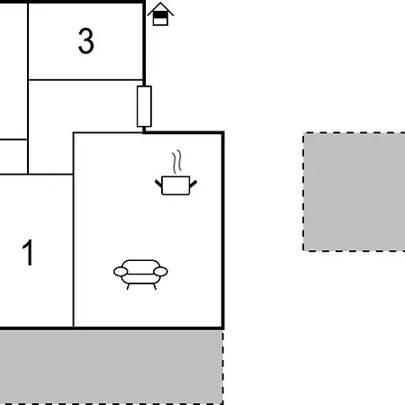 Apartment Awesome In Barbat With Wifi